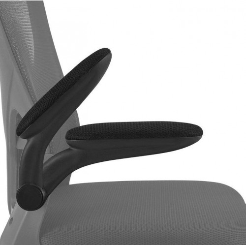 Ergonomická kancelárska stolička, čierna s opierkou hlavy