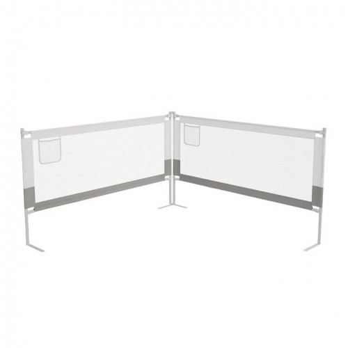 Detská ochrana postele, 200 cm, výškovo nastaviteľná
