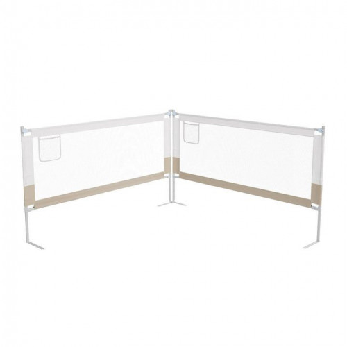 Detská zábrana na posteľ, 180 cm, výškovo nastaviteľná