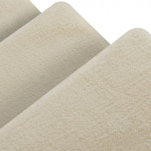 Béžové schodíky pre psov a mačky, 3 schodíky, mäkký plyš