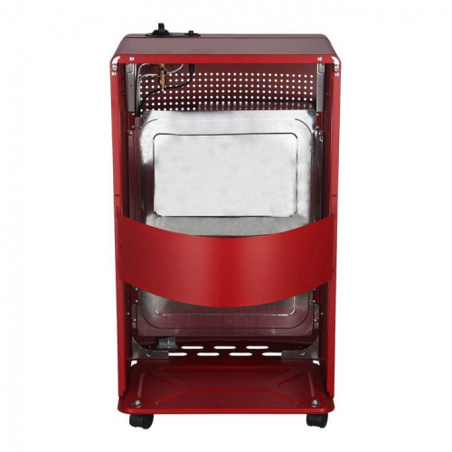 Plynový sporák – 4,2 kW, červený