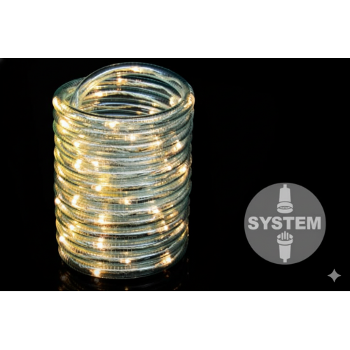 NEXOS diLED svetelný kábel 60 LED, teplá biela