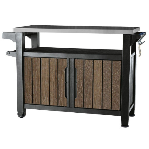 Záhradný servírovací stôl UNITY XL 207L na kolieskach