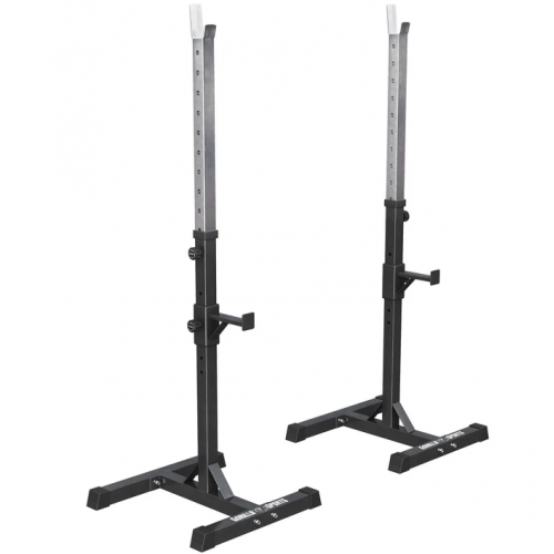 Gorilla Sports Stojan na veľkú tyč, polohovateľný, 160 cm