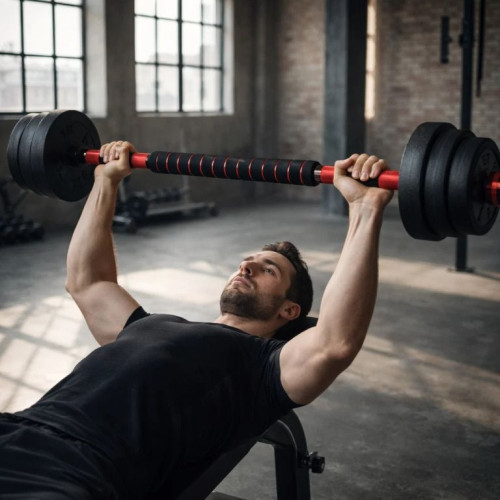 Nakladacie činky 2v1 – jednoručné aj obojručné, 30 kg