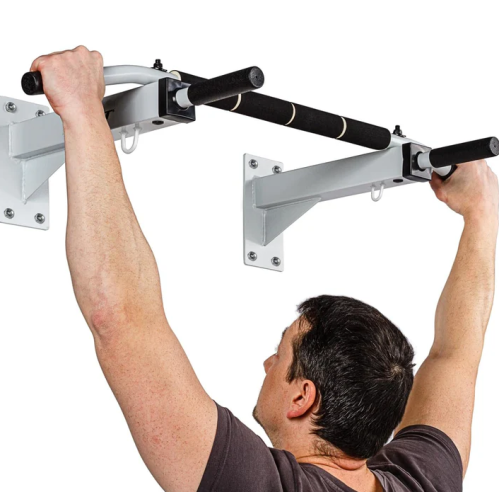 MOVIT® nástenná hrazda na cvičenie, biela, nosnosť 350 kg