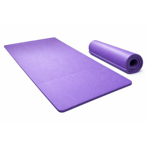 Gymnastická podložka XXL 210 × 110 × 2 cm fialová