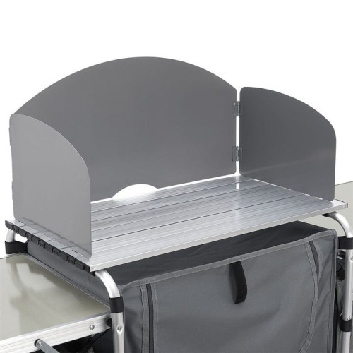 Skladacie kempingové kuchynské zariadenie,odkladací police