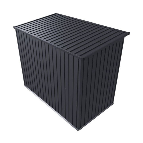 Kovový záhradný domček s posuvnými dverami 218 x 132 x 174 c