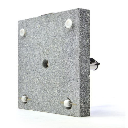 Stojan na slnečník - žula / nerezová oceľ, 50 kg