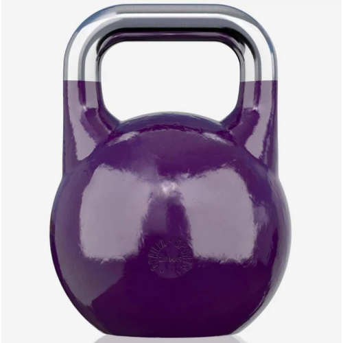 Gorilla Sports Súťažný kettlebell, fialový, 20 kg