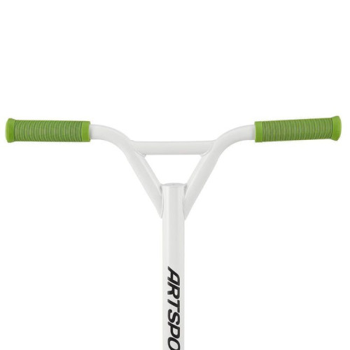 Detský freestyle kolobežka, biela/zelená