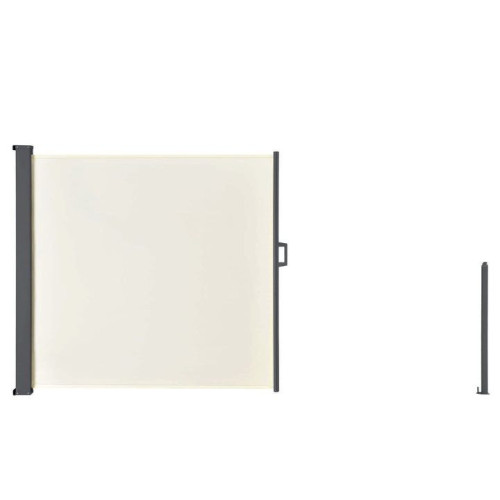 Vysúvateľná bočná clona, 300 x 180 cm, béžová