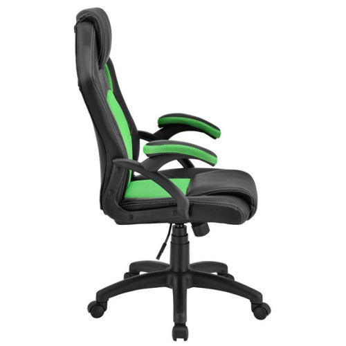 Ergonomická kancelárska stolička, čierna/zelená Ergonomická kancelárska stolička, čierna/zelená