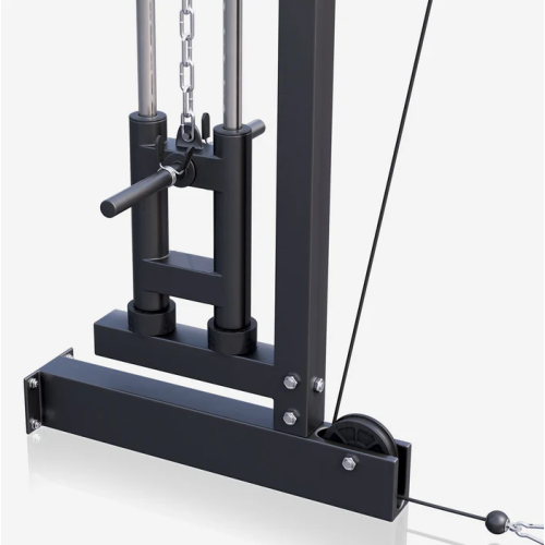 Gorilla Sports Posilňovacia veža 190 x 75 cm, čierna