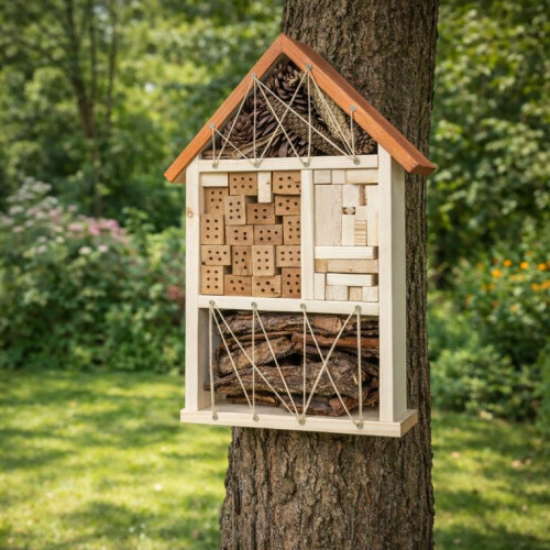 Hmyzí hotel - domček pre prospešný hmyz III.