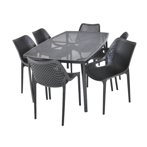 ROJAPLAST Kreslo BILROS, čierne