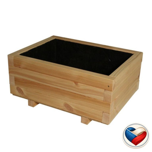 Drevený kvetináč Flor 62 × 46 × 29 cm, česká výroba