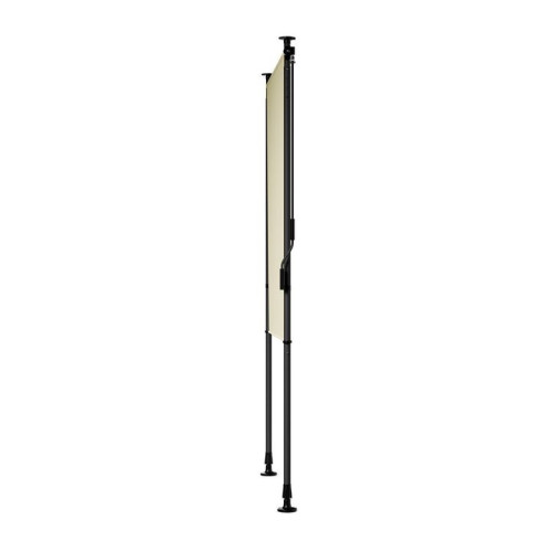Zvislá markíza na balkón 100x228-316 cm, UV ochrana, béžová
