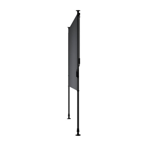 Zvislá markíza na balkón 200 x 228-316 cm, UV ochrana, sivá Zvislá markíza na balkón 200 x 228-316 cm, UV ochrana, sivá