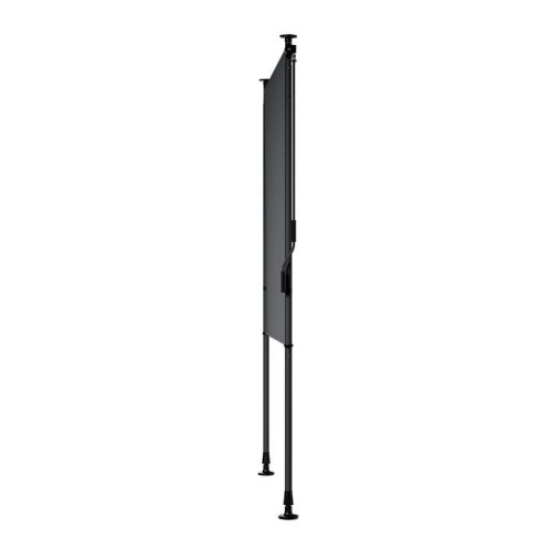 Zvislá markíza na balkón 120 x 228-316 cm, UV ochrana, sivá Zvislá markíza na balkón 120 x 228-316 cm, UV ochrana, sivá