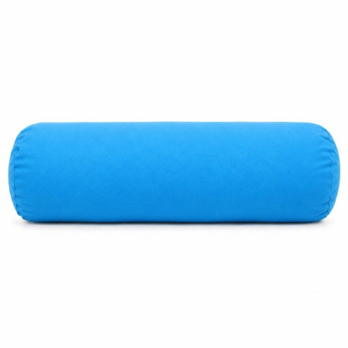 Bolster na jogu valec, modrý, 60 × 20 cm