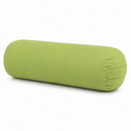 Bolster na jogu valec, zelený, 60 × 20 cm