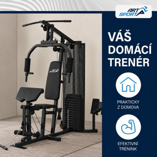 Multifunkčná posilňovacia veža, závažia 77 kg Multifunkčná posilňovacia veža, závažia 77 kg