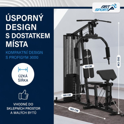 Multifunkčná posilňovacia veža, závažia 77 kg Multifunkčná posilňovacia veža, závažia 77 kg