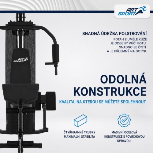 Multifunkčná posilňovacia veža, závažia 77 kg Multifunkčná posilňovacia veža, závažia 77 kg
