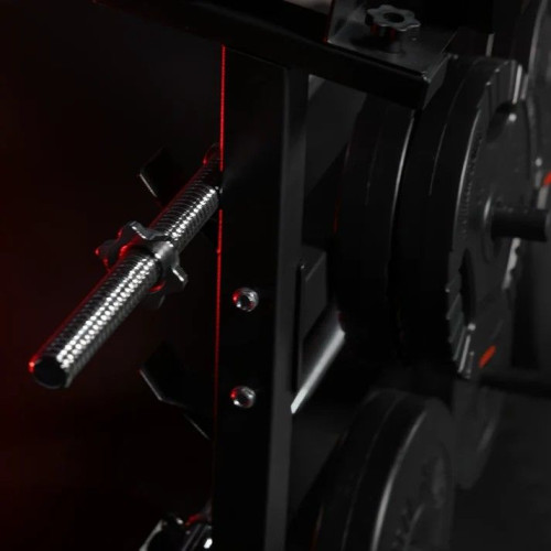 Gorilla Sports Stojan na závažie a činky 30/31 mm, čierny Gorilla Sports Stojan na závažie a činky 30/31 mm, čierny