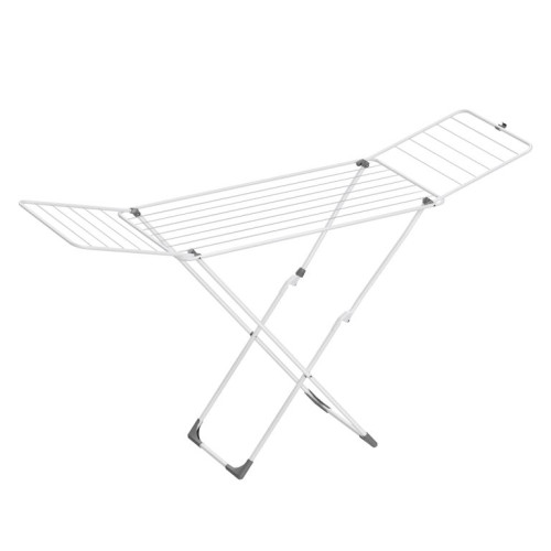 Skladací oceľový sušiak na bielizeň 50 x 182 x 102,5 cm, bie