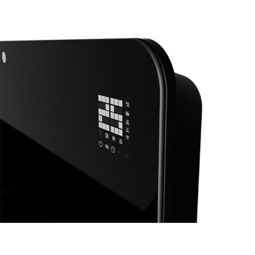 Elektrická sklenená vykurovacia doska 2000W čierna - WiFi, L