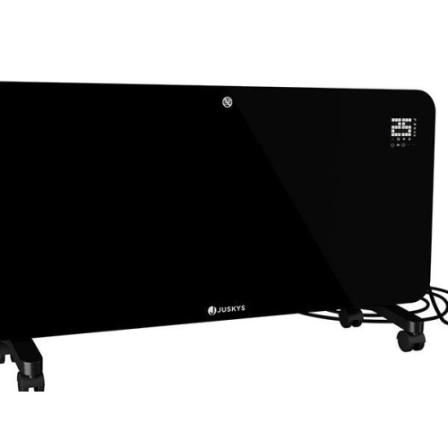 Elektrická sklenená vykurovacia doska 2000W čierna - WiFi, L