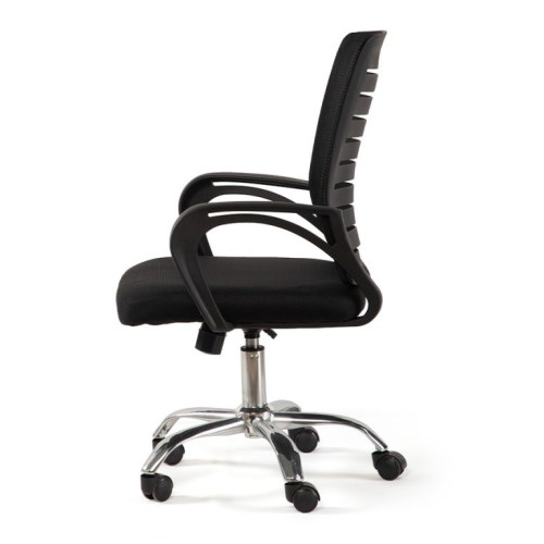 Ergonomická kancelárska stolička čierna, sieťovina