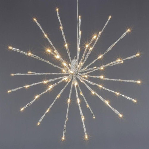 Vianočné osvetlenie - meteorický dážď, teple biely, 80 LED