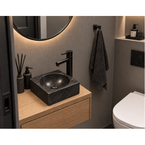 Kamenné umývadlo Handwash Black