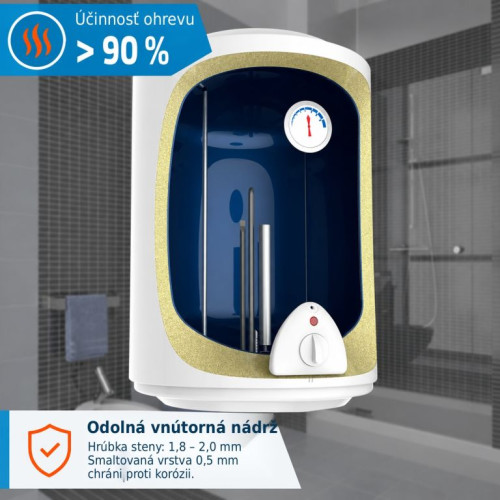 Elektrický zásobník na horúcu vodu 30 l, biely Elektrický zásobník na horúcu vodu 30 l, biely