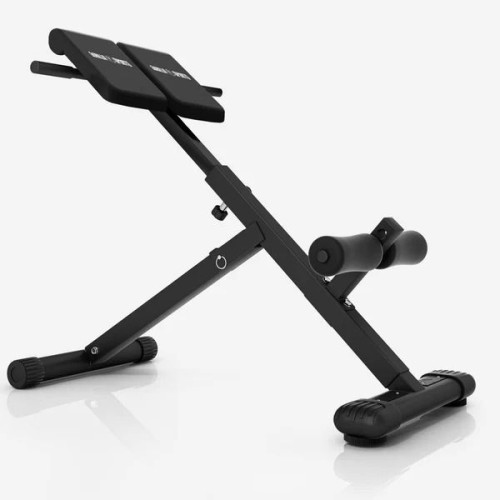 Gorilla Sports Hyperextenzná lavička skladacia, čierna Gorilla Sports Hyperextenzná lavička skladacia, čierna