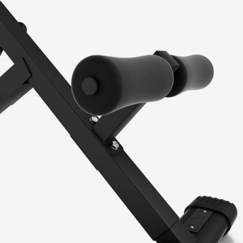 Gorilla Sports Hyperextenzná lavička skladacia, čierna Gorilla Sports Hyperextenzná lavička skladacia, čierna