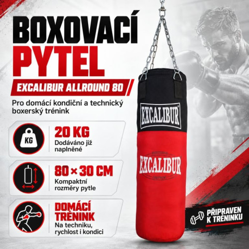 MAXXUS Boxovacie vrece EXCALIBUR, 80 x 30 cm MAXXUS Boxovacie vrece EXCALIBUR, 80 x 30 cm