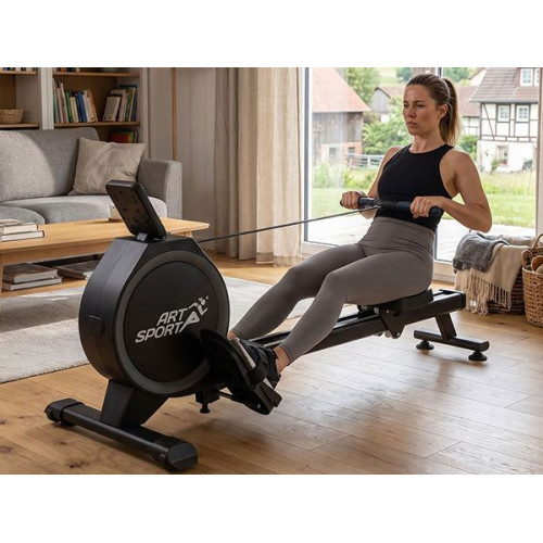 Row Master veslovací trenažér skladací, 16 stupňov, Bluetoot Row Master veslovací trenažér skladací, 16 stupňov, Bluetoot