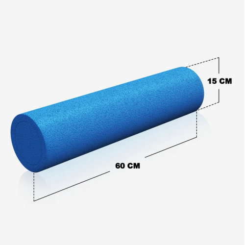 Gorilla Sports Pilates valec 60 x 15 cm, modrý Gorilla Sports Pilates valec 60 x 15 cm, modrý